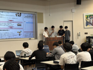 コンピュータ科が卒業研究テーマ発表会を行いました☆ class=